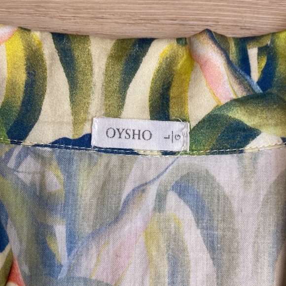 Floral Midi Dress in Yellow and Green - Picture 6 of 10